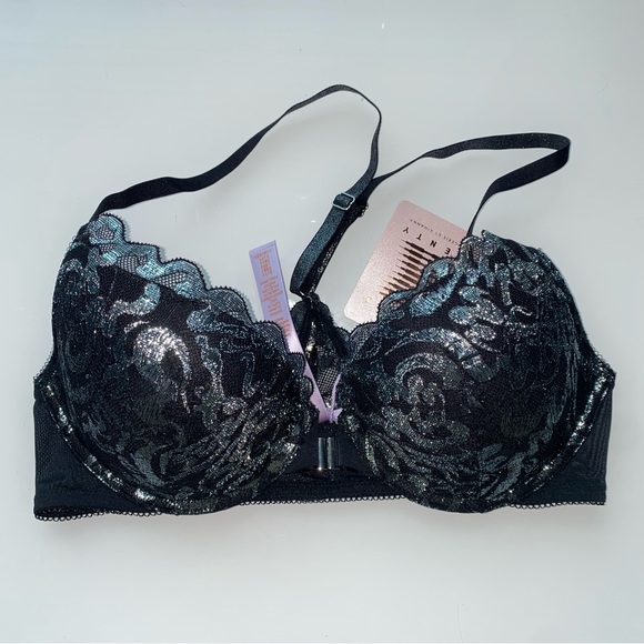 NWT Savage X Fenty Sharp Dresser Lace Push-Up Bra - Picture 4 of 10